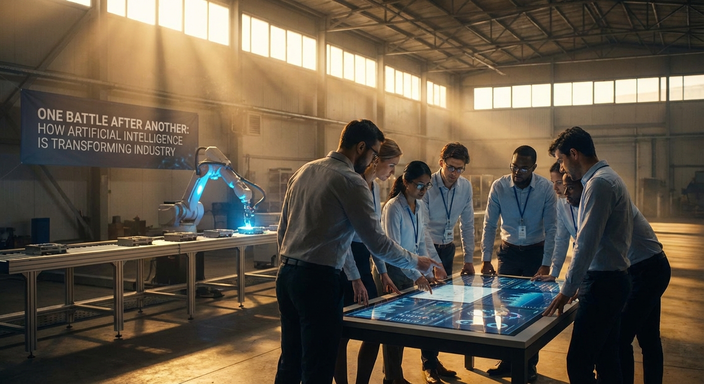 Una Batalla Tras Otra": Cómo la Inteligencia Artificial Está Transformando la Industria y Mereciendo Reconocimiento Global